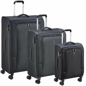 چمدان سه تیکه دلسی مدل کاراکاس